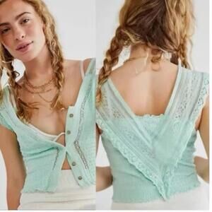 *Free People on my mind tank top